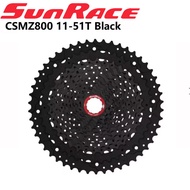 SunRace เทป CSMZ600 CSMZ901 CSMZ903 CSMZ800เทปคาสเซ็ตความเร็ว12จักรยานเสือภูเขา MTB 11-51ตันฟันเฟือง
