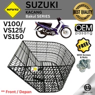 Motorku Kacang Suzuki V100 / VS125 / VS150 Rare Basket / Bakul (High Quality)Front / Depan