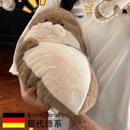 Bantal anjing laut Jerman yang lembut dan comel, hadiah hari jadi untuk perempuan, mainan mewah berb