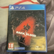 PS4 Back Blood 4 used