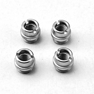 4pcs CNC  Stainless Steel 1911 Bushings 1911 Grips Screws Fit all 1911 Models With Standard Thicknes