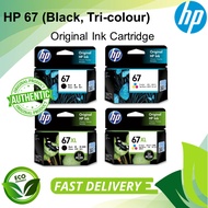 HP 67/67XL Black, Tri-Color Original Ink Cartridge