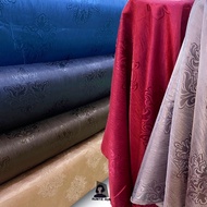 JAQUARD LANGSIR FABRIC Thick & Soft FIELD 58 inches