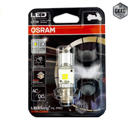 OSRAM หลอดไฟหน้ารถ หลอดไฟหรี่ OSRAM LED T10 T19 HS1 สำหรับมอเตอร์ไซค์ COOL WHITE 6000K  GOLDEN YELLO