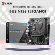 Motherboard MSI PRO H610M-E DDR4 mATX LGA 1700 Gen 12