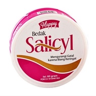 Happy Salicyl Powder 60g ~ powder reduces itchy prickly heat