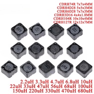 10Pcs Shielded SMD Power Inductor 4.7uH 6.8uH 10uH 22uH 33uH Inductance