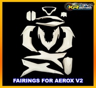 AEROX V2 FAIRINGS SET (12 in 1) - NONPAINTED