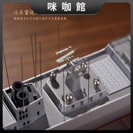 （咪咖館）禮之源052D導彈驅逐艦模型172昆明號056型導彈護衛艦軍艦合金擺件