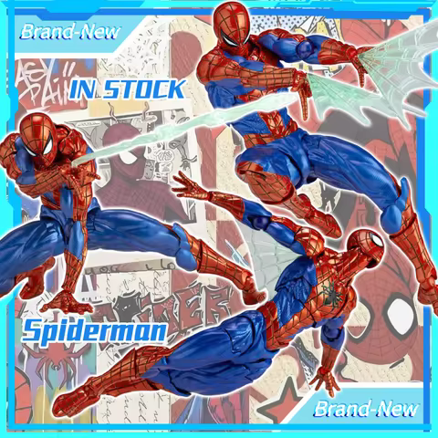 New 16cm Kaiyodo Spider-man 2.0 Revoltech Amazing Yamaguchi Mk4 Peter Parker Anime Action Collection