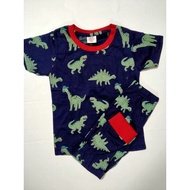 Pyjama Short Sleeve Long Pants Boy Cotton