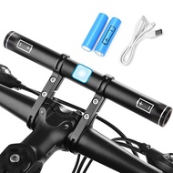 Bike Handlebar Extender USB Charge 18650 Lithium Battery Bicycle Handlebar Extension Aluminum Bracket Mount Holder Accessories