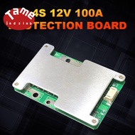 4S 12V 100A LiFePO4 Lithium Battery Protection Board with Power Battery Balance/Enhance BMS PCB Prot
