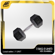 7.5KG Hexagon Dumbbell Weight Training Fitness Dumbbell / Hesagon Dumbbell  (7.5kg)