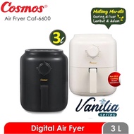 Cosmos Air Fryer 3L Low Watt CAF-6600 Vanilla Series