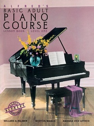 หนังสือเปียโน Alfreds Basic Adult Piano Course Lesson Level 1