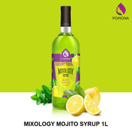 Pomona - Mixology Mojito Syrup ไซรัป มิกซ์โซโลจี้ โมจิโต้ 1000 ml [ไซรัปพรีเมียม ผลิตจากประเทศเกาหลี