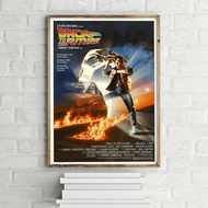 💥READY STOCK💥Back to the Future Movie 80's Marty Mcfly Doc Vintage Retro Film Movies Poster Classic 