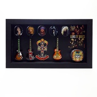 3D GUNS N ROSES frame wall shelf decoration display home decoration birthday gift size 20 x 35 cm