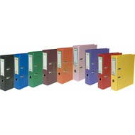 Flexi F4 PVC Durable Strong Arch File 1500gsm with 7.2cm Spine in Multi-Colours + New 4 Metallic Col