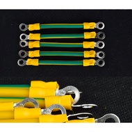Risin Ground Wire Solar Photovoltaic Panel Bridge Bridge Jumper Yellow-green Pure Copper Wire 4sqmm 