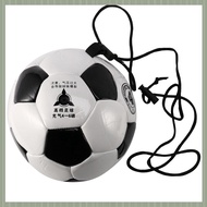 (QJWR) Soccer Training Ball Adjustable Bungee Elastic Training Ball with Rope Size 4 Football for Tr