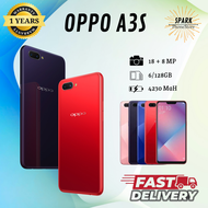 HP OPPO A3S RAM 6/128 SECONDHAND 99%GARANSI TOKO 12 BULAN LIKE A NEW TERPERCAYA AMANAH!!!!?