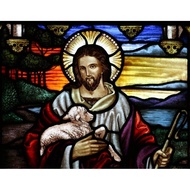 JESUS CHRIST LAMB GETHSEMANE print picture poster print Home Decor