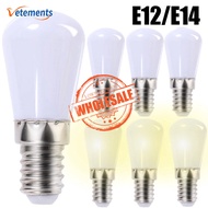 [Best Choice] LED Fridge Light Bulb E12/E14 Interface Mini Energy Saving Bulb Replaceable Cabinet Night Lamp