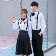 Seragam sekolah jepang korea pria wanita cosplay