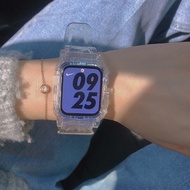 The latest Apple Watch is suitable for iwatch series SE 6 5 4 3 2 1 sports transparent strap 38mm 40