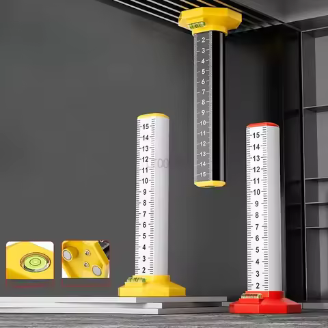 Light Steel Keel Suspended Ceiling Leveling Special Ruler Equal Height Level Ruler Dual Purpose Magn