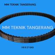 Vanbelt B27 Gear Fan TireTALI RPF 5270 Vpower B27 B27 Van Fan Belt B 27 Gear V- Panbelt Fanbelt B-27