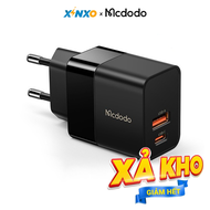 Cục Sạc Nhanh Mcdodo USB 20W SCP PD + QC 3.0 Cho iP 14 13 12 Pro Max Xr 8 7 CH-195