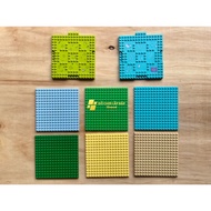 GENUINE ASSEMBLY TOY - [1 ] 16x16 button base plate, coaster, base, thick base plate - code ID: 9140