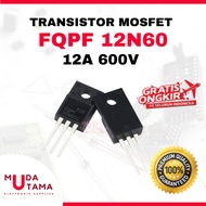 TR Mosfet 12N60 FQPF12N60 - 12A 600V - TR 12N60 - TR FQPF12N60 - Mosfet 12N60 - Mosfet FQPF12N60