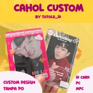 Custom Photocard Pc Holder acrylic Photocard keychain Custom acrylic Photocard Holder