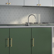 Brushed Gold Modern Cupboard Cabinet Door Handle Classic Wardrobe Drawer Handle Knob Zinc Alloy 975