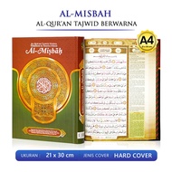 Bookkito - Al Quran Translation Al Misbah Large Size Al Quran Tajweed Color And Latin Transliteration
