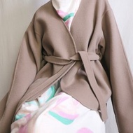 Jules Jacket 高含量cashmere羊毛外套 灰棕已補貨