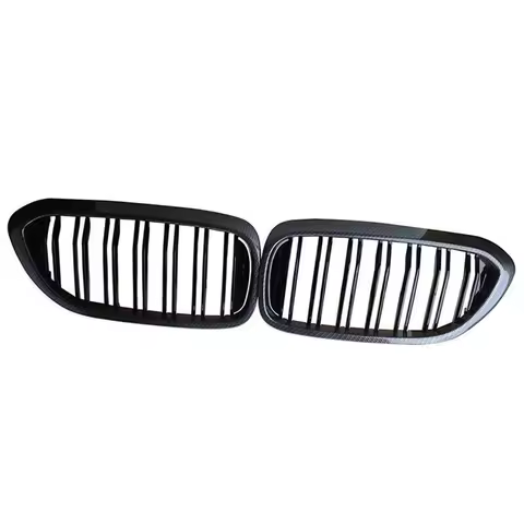 AB61-Carbon Fiber Style Kidney Grille Bumper For BMW G30 G31 5-Series 530I 540I 2017-2018 5113739086