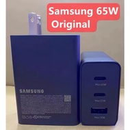Suitable for Samsung 65W Charger Galaxy S24 Ultra/S25+/ S22 Ultra Adapter Note10 Data Cable Samsung 
