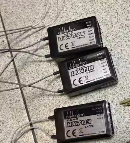 90% NEW Walkera DEVO-RX707 703 RX701W 701 RX705 2.4GHz 6/7-Channel Receiver w/Telemetry one Data Bus