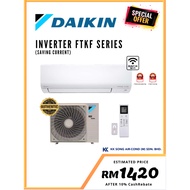 Daikin Inverter FTKF 4 Star Aircon Wall Mounted Single Split Unit R32 Gas Daikin Inverter Daikin