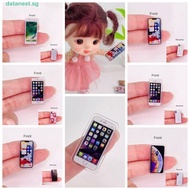 DATANEST​ 1:12 Miniature Phone, Miniature BJD Phone Dollhouse Mobile Phone Model, Mini Doll Phone 1: