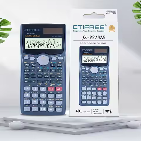 fx-991MS Multifunctional science function calculator-401function Specially designed for student exam