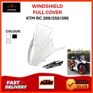 WINDSHIELD VISOR FULL COVER KTM RC 200/250/390 | ALL MODEL