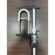 STAINLESS STEEL U BOLT 12MM x 132MM