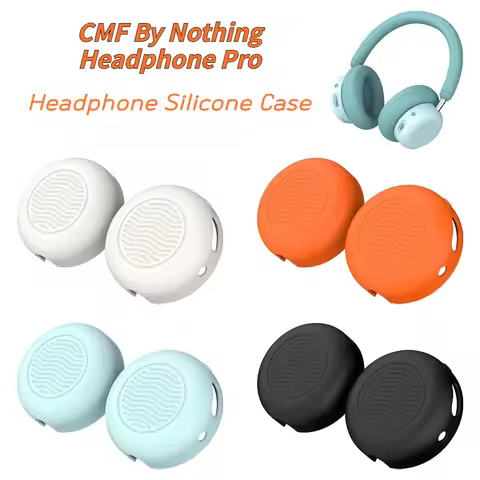 For CMF By Nothing Headphone Pro Silicone Protective Case Headset Protection Cover Accessories