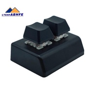 2 Keys Macro Programming Keyboard RGB Mini Keyboard Gaming Drawing Red Switch Custom Keyboard OSU Ga